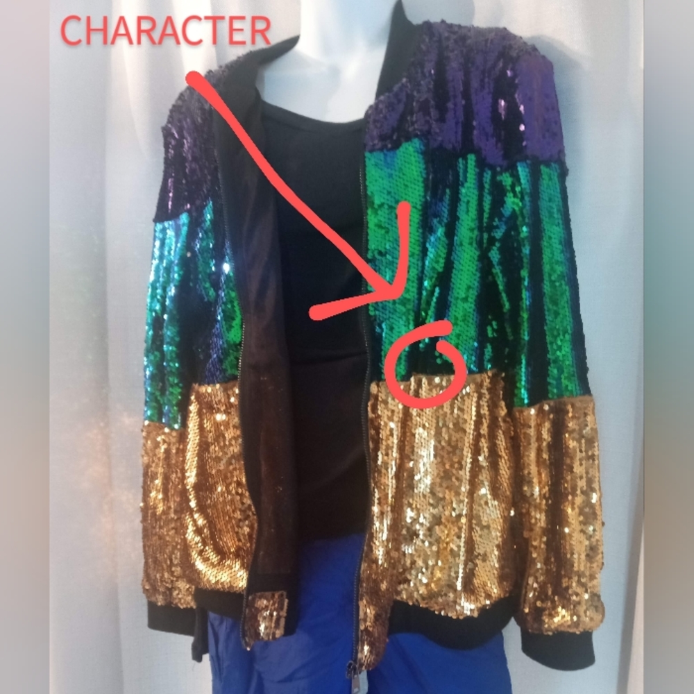 😲 Sequins Jacket - Picture 13 of 14